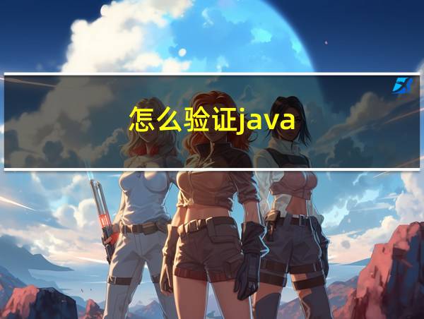 怎么验证java的相关图片