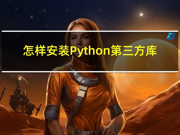 怎样安装Python第三方库的相关图片