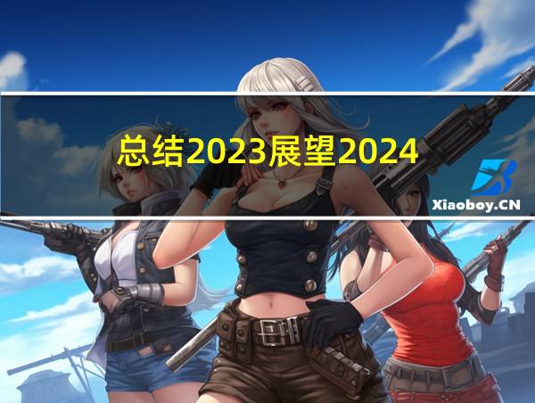 总结2023展望2024的相关图片