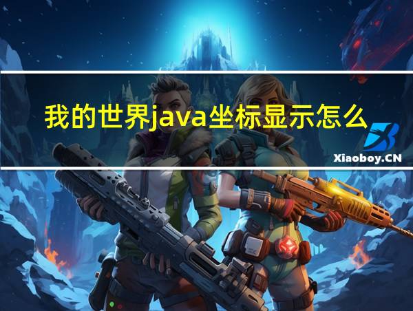 我的世界java坐标显示怎么设置的相关图片