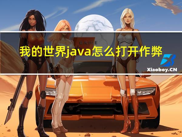 我的世界java怎么打开作弊的相关图片