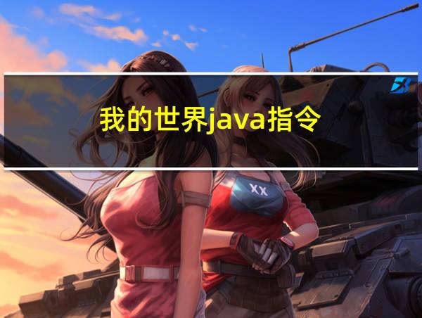 我的世界java指令的相关图片