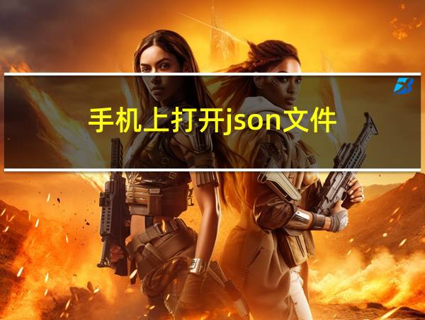 手机上打开json文件的相关图片