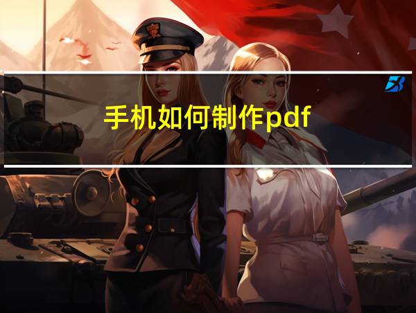 手机如何制作pdf的相关图片