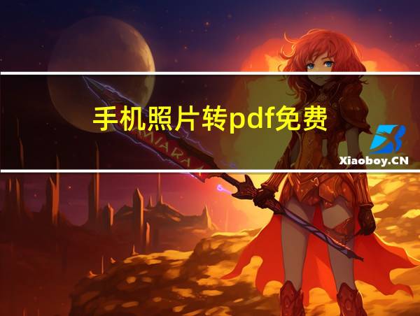 手机照片转pdf免费的相关图片