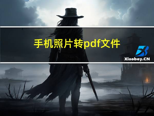 手机照片转pdf文件的相关图片