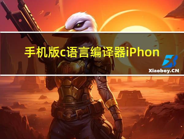 手机版c语言编译器iPhone的相关图片