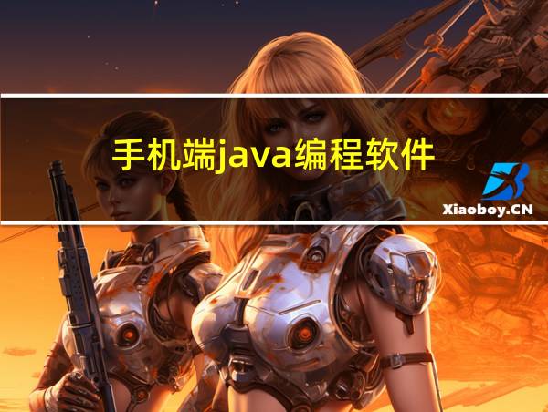 手机端java编程软件的相关图片