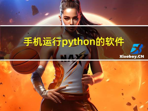 手机运行python的软件的相关图片