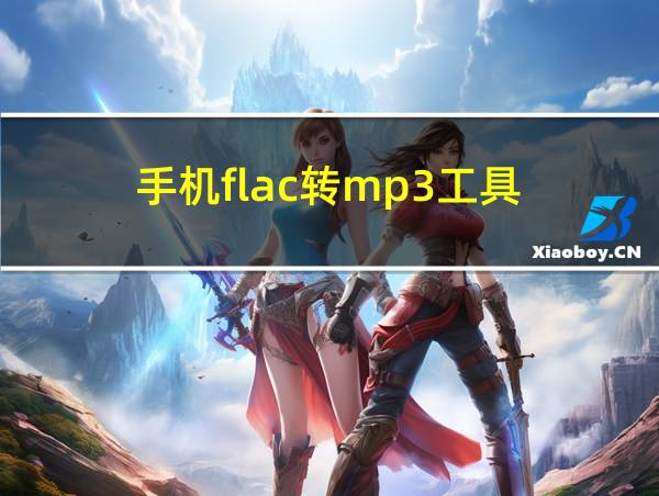 手机flac转mp3工具的相关图片