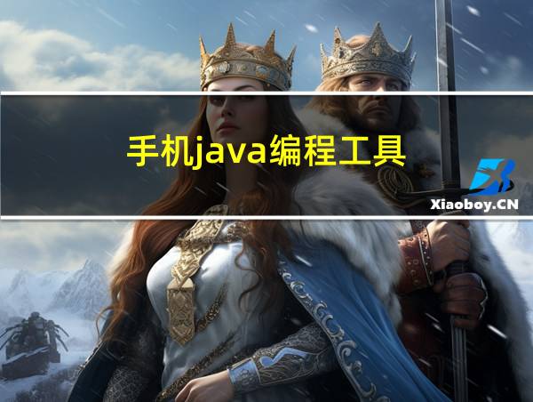 手机java编程工具的相关图片