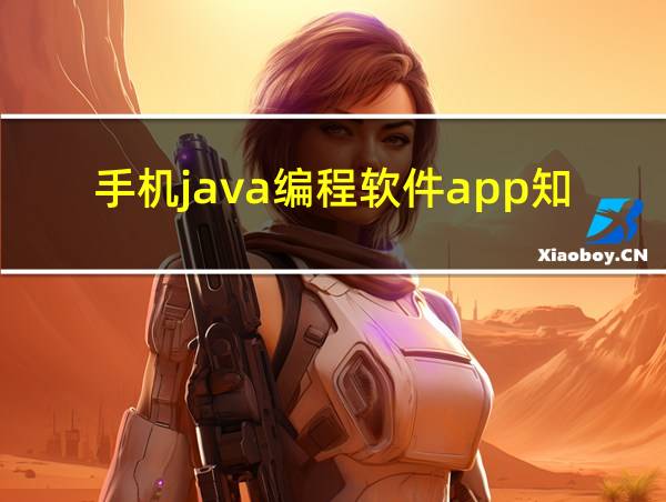 手机java编程软件app知乎的相关图片