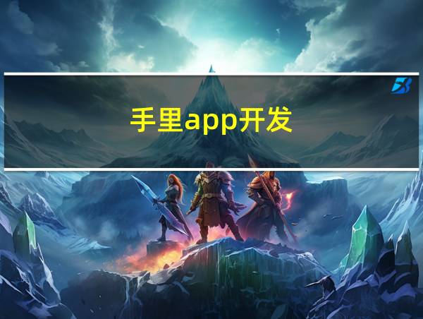 手里app开发的相关图片