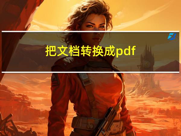 把文档转换成pdf的相关图片