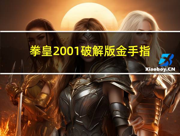 拳皇2001破解版金手指的相关图片