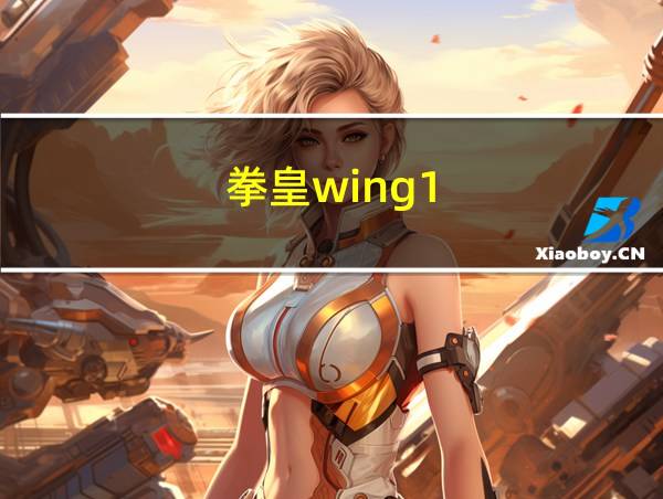 拳皇wing1.68的相关图片