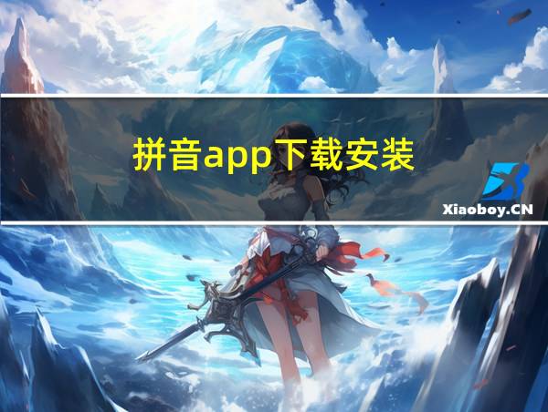 拼音app下载安装的相关图片