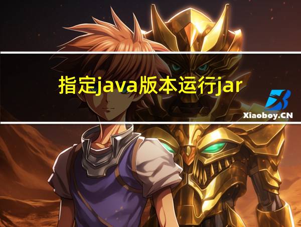 指定java版本运行jar的相关图片