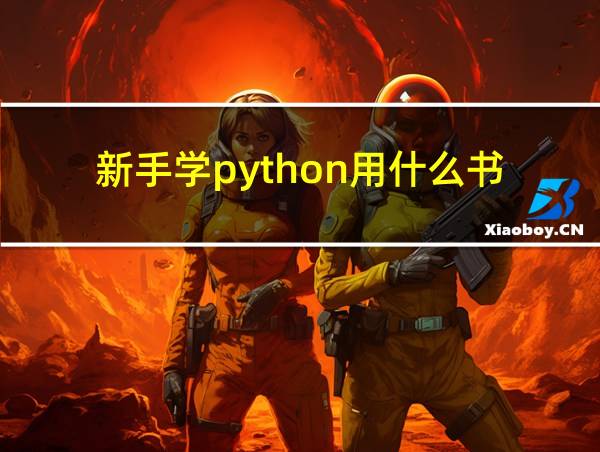 新手学python用什么书的相关图片