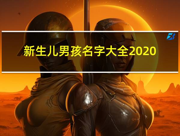 新生儿男孩名字大全2020的相关图片