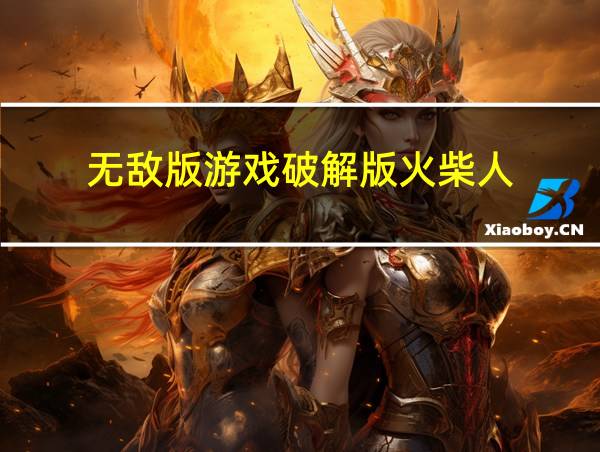 无敌版游戏破解版火柴人的相关图片