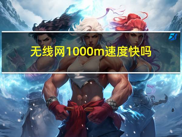 无线网1000m速度快吗的相关图片