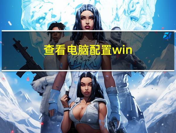 查看电脑配置win r的相关图片