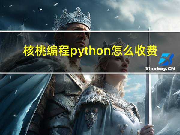 核桃编程python怎么收费的相关图片