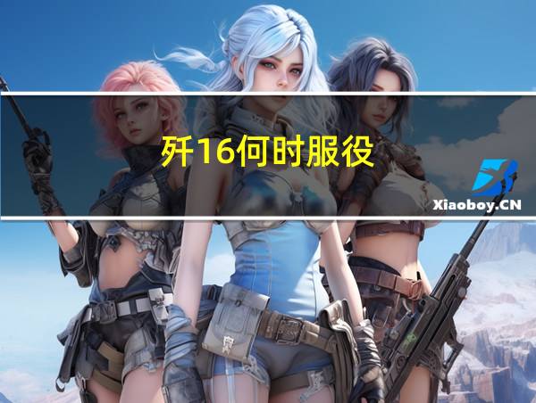 歼16何时服役的相关图片