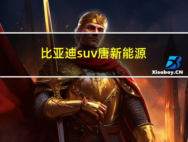 比亚迪suv唐新能源的相关图片