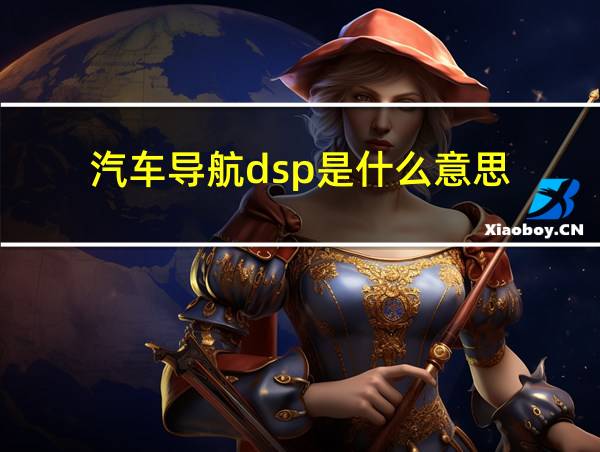 汽车导航dsp是什么意思的相关图片