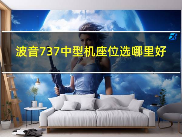 波音737中型机座位选哪里好的相关图片