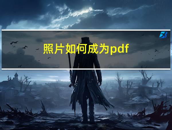 照片如何成为pdf的相关图片