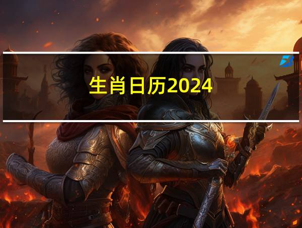 生肖日历2024的相关图片