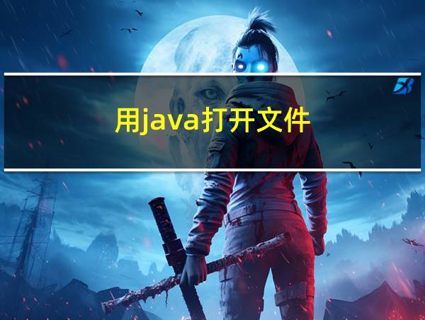 用java打开文件的相关图片