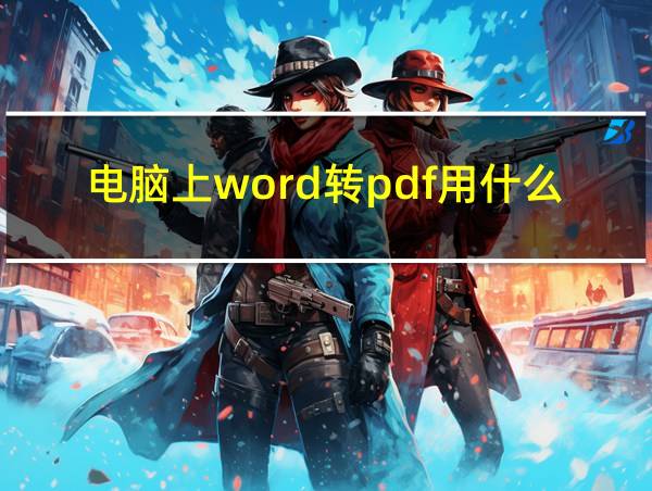 电脑上word转pdf用什么软件的相关图片