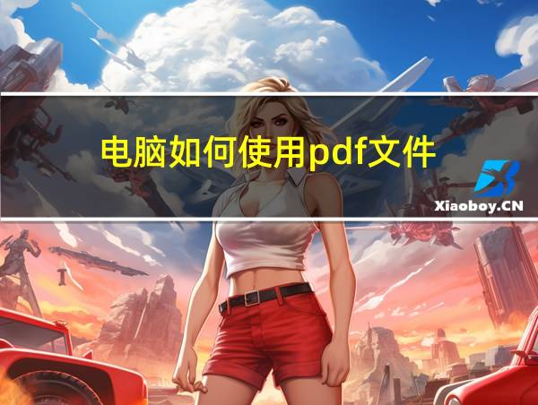 电脑如何使用pdf文件的相关图片