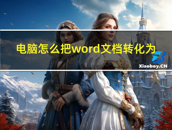 电脑怎么把word文档转化为pdf格式的相关图片