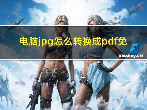 电脑jpg怎么转换成pdf免费的相关图片