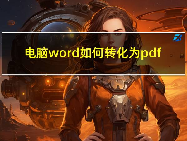 电脑word如何转化为pdf格式的相关图片