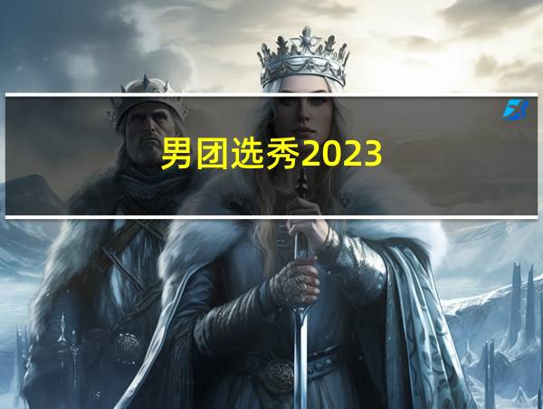 男团选秀2023的相关图片