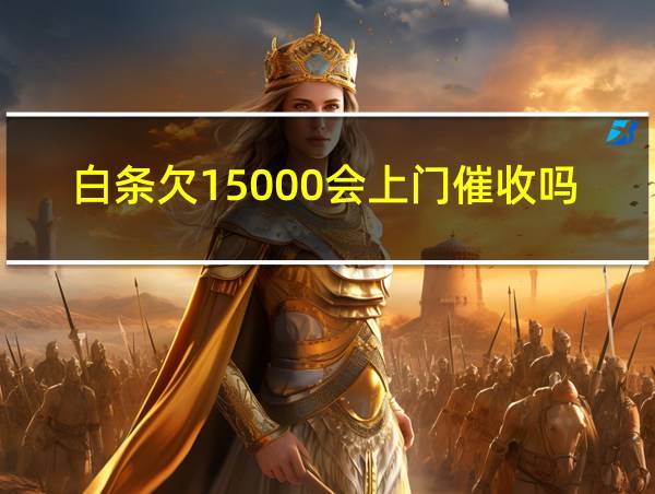 白条欠15000会上门催收吗的相关图片