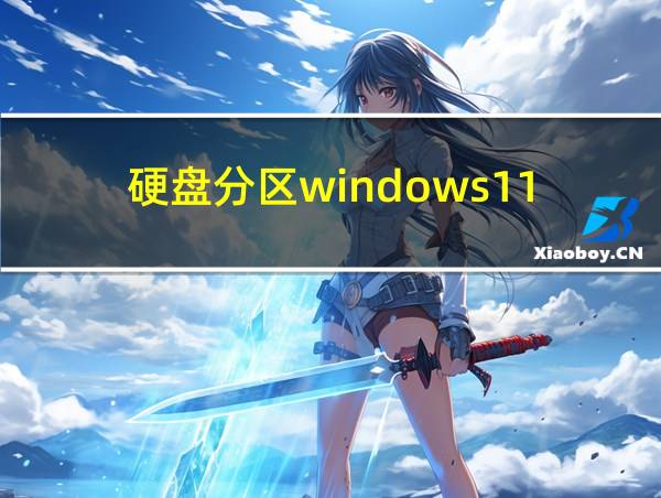 硬盘分区windows11的相关图片