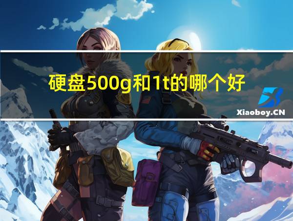 硬盘500g和1t的哪个好的相关图片