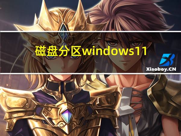 磁盘分区windows11的相关图片