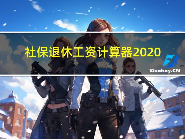 社保退休工资计算器2020的相关图片