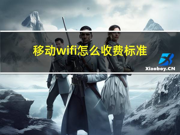 移动wifi怎么收费标准的相关图片