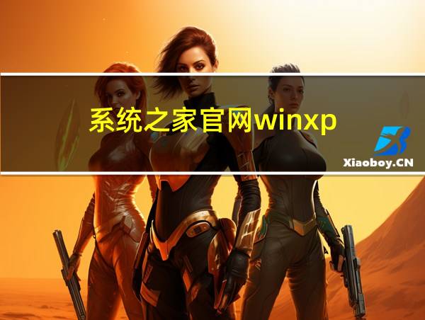 系统之家官网winxp的相关图片