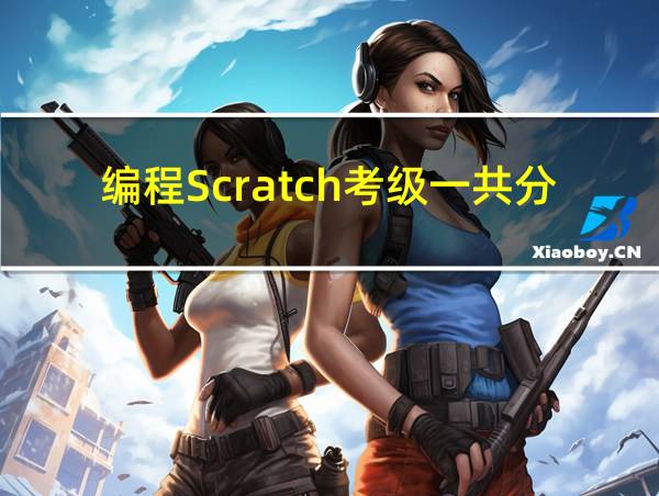 编程Scratch考级一共分几级的相关图片