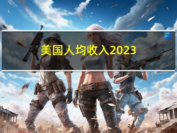 美国人均收入2023的相关图片